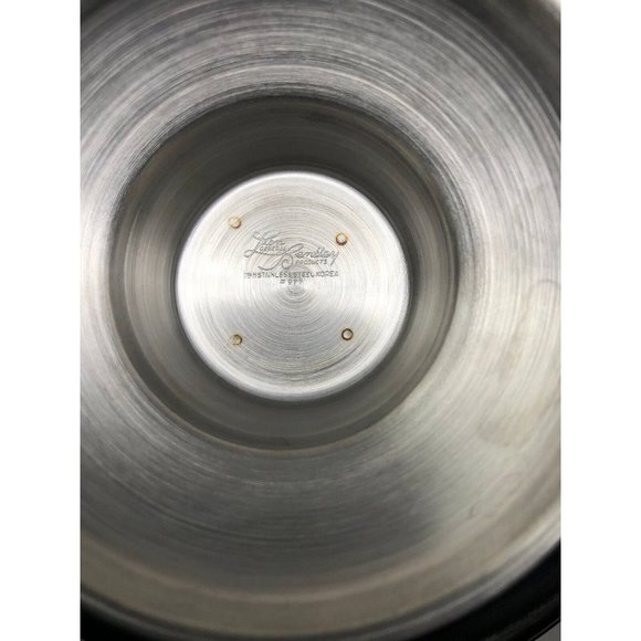 Lion Bentley Stainless Steel Flying Saucer Atomic Footed Serving Dishes Set of 3 - Picture 9 of 10